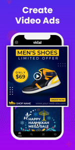 اسکرین شات 1 برنامه Vidsi: Promo Video Maker