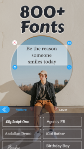 اسکرین شات 3 برنامه Add Text To Photo - Text Art