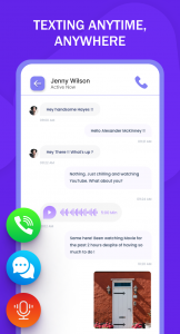 اسکرین شات 4 برنامه Text, Call & Phone number