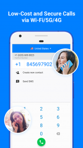 اسکرین شات برنامه TextApp:Texting & WiFi Calling 5