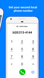 اسکرین شات 3 برنامه TextApp:Texting & WiFi Calling
