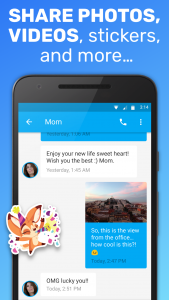 اسکرین شات 3 برنامه Text Me: Second Phone Number