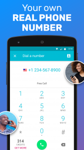 اسکرین شات 2 برنامه TextMe Up Calling & Texts