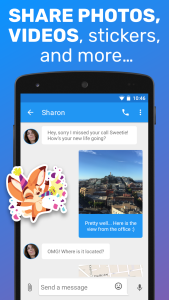 اسکرین شات 3 برنامه TextMe Up Calling & Texts