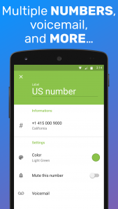 اسکرین شات 5 برنامه TextMe Up Calling & Texts