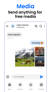 اسکرین شات 3 برنامه Messages