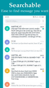 اسکرین شات 5 برنامه Messages: SMS & MMS