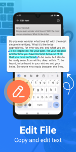 اسکرین شات 3 برنامه Text Scanner: Image to Text