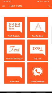 اسکرین شات برنامه Text Repeater - Stylish Text & Reverse Text 4
