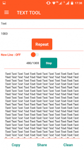 اسکرین شات برنامه Text Repeater - Stylish Text & Reverse Text 1