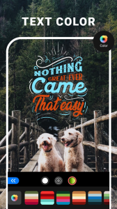 اسکرین شات 2 برنامه Text Photo - Photo Text Editor