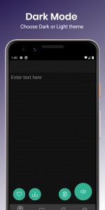 اسکرین شات 2 برنامه My Voice Text To Speech (TTS)