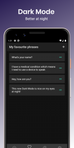 اسکرین شات 4 برنامه My Voice Text To Speech (TTS)