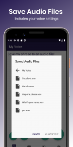 اسکرین شات 7 برنامه My Voice Text To Speech (TTS)