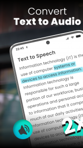اسکرین شات 2 برنامه Text to Speech TTS_Text Reader