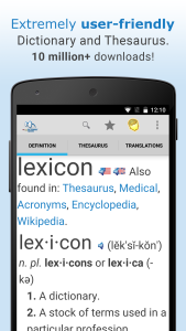 اسکرین شات 6 برنامه Dictionary