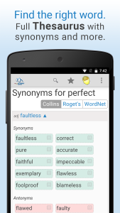 اسکرین شات 2 برنامه Dictionary