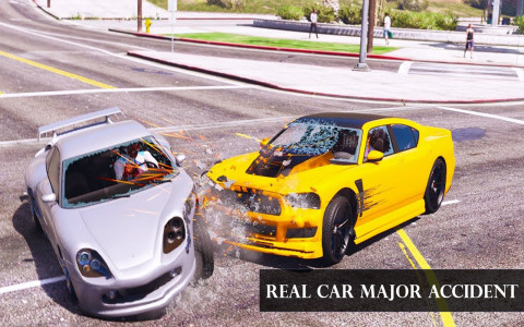 اسکرین شات بازی Real Car Crash Accidents Sim 3
