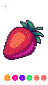 اسکرین شات 2 برنامه Color by Number：Coloring Games