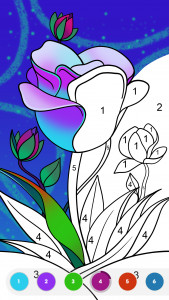 اسکرین شات برنامه Paint by Number：Colouring Game 3
