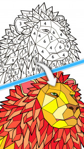اسکرین شات برنامه Paint by Number：Colouring Game 4