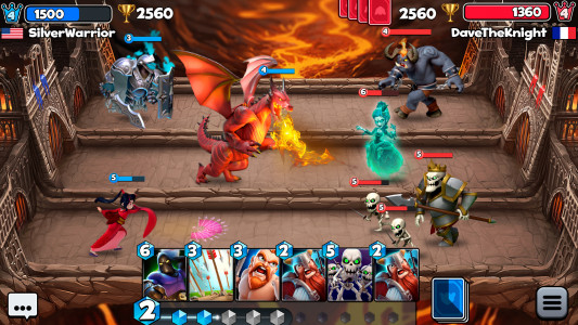 اسکرین شات 8 بازی Castle Crush：Epic Battle