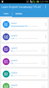 اسکرین شات بازی Learn English Vocabulary TFlat 4