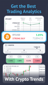 اسکرین شات 1 برنامه Crypto Trends and Analytics