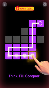 اسکرین شات 2 بازی Single Line Block Fill Puzzle