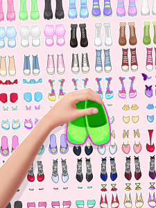 اسکرین شات 7 بازی Sticker Doll DIY Dressup Diary