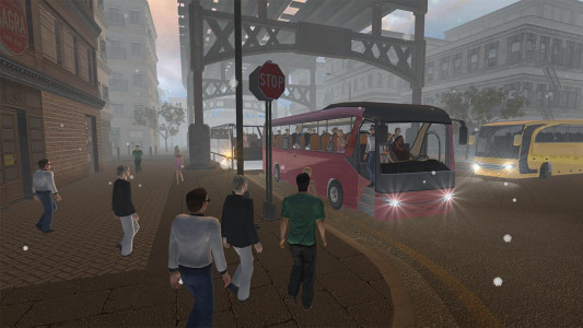اسکرین شات 2 برنامه Coach Bus Simulator Game 2019