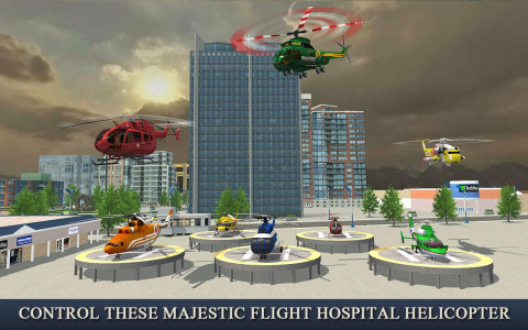 اسکرین شات بازی Ambulance & Helicopter Heroes 5