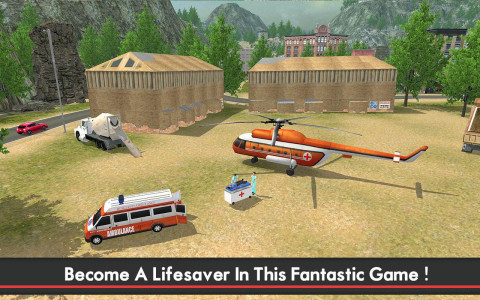 اسکرین شات بازی Ambulance & Helicopter SIM 2 2