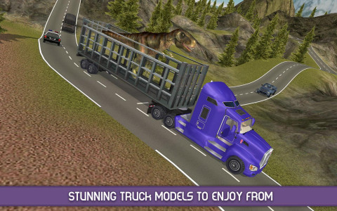 اسکرین شات 5 بازی Angry Dinosaur Zoo Transport