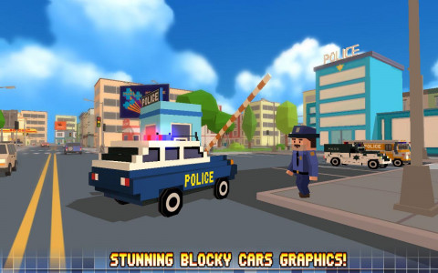 اسکرین شات بازی Blocky City: Ultimate Police 2