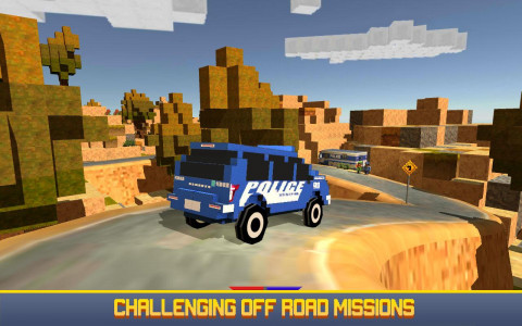 اسکرین شات بازی Blocky San Andreas Police 2017 4