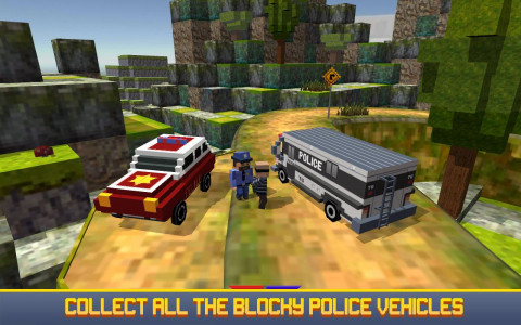 اسکرین شات بازی Blocky San Andreas Police 2017 2