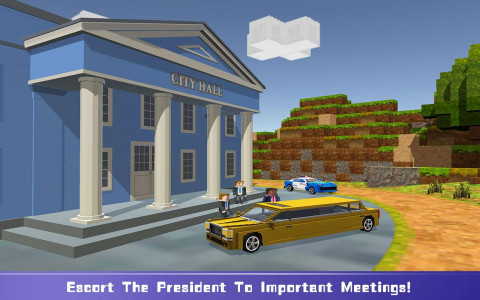 اسکرین شات بازی Blocky Security: USA President 2