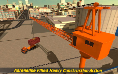 اسکرین شات بازی Cargo Ship Construction Crane 5