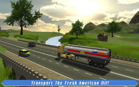 اسکرین شات بازی Cargo Truck American Transport 1