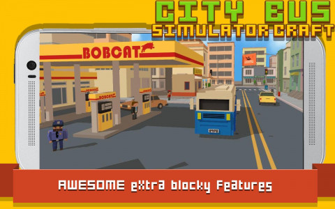 اسکرین شات بازی City Bus Simulator Craft 6
