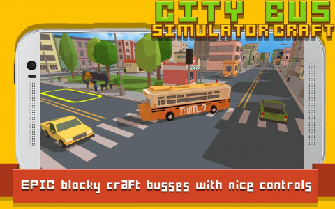 اسکرین شات بازی City Bus Simulator Craft 2