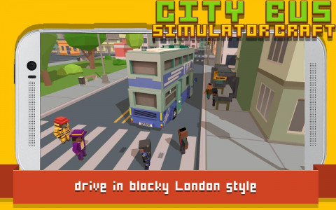 اسکرین شات بازی City Bus Simulator Craft 1