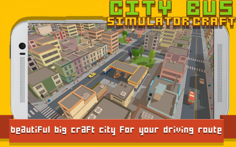 اسکرین شات بازی City Bus Simulator Craft 7