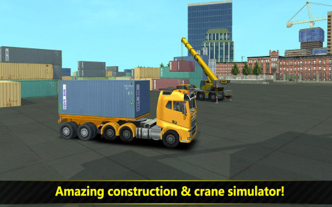 اسکرین شات بازی Construction & Crane SIM 4