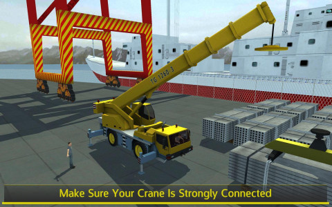 اسکرین شات بازی Construction & Crane SIM 2 1