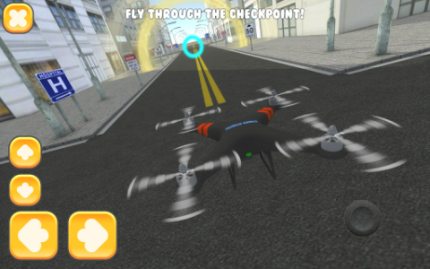 اسکرین شات بازی 3D Drone Flight Simulator 2017 3