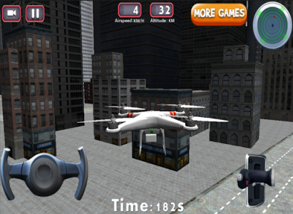 اسکرین شات بازی 3D Drone Flight Simulator Game 1