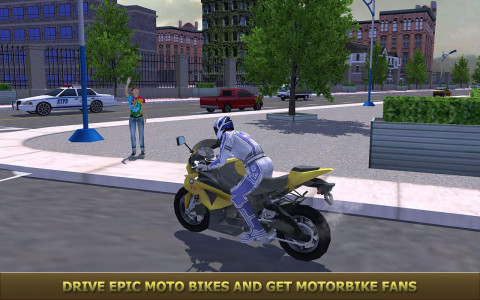اسکرین شات بازی Furious Fast Motorcycle Rider 1