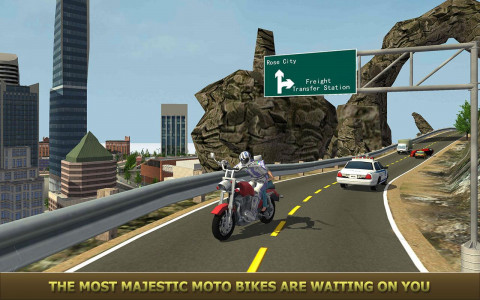 اسکرین شات بازی Furious Fast Motorcycle Rider 3